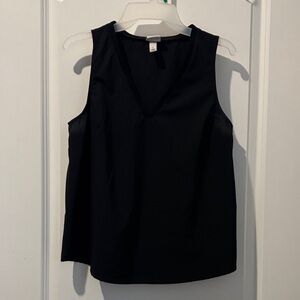 a new day Black V-Neck Tank Top
